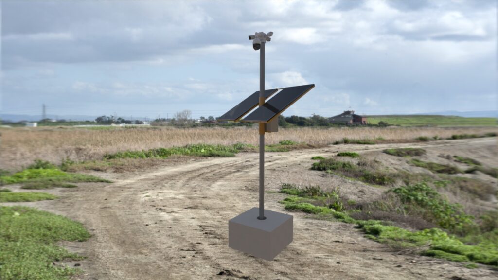 3 עמוד 6 מטר סולארי